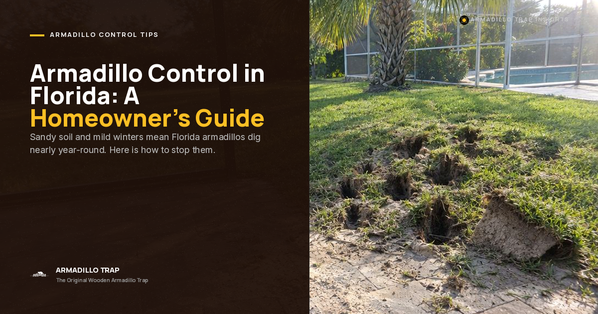 Armadillo Control Florida: A Proven, Step-by-Step Homeowner's Guide