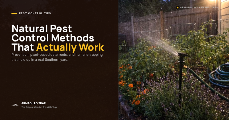 Natural Pest Control Methods That Actually Work: A Proven Homeowner's Guide