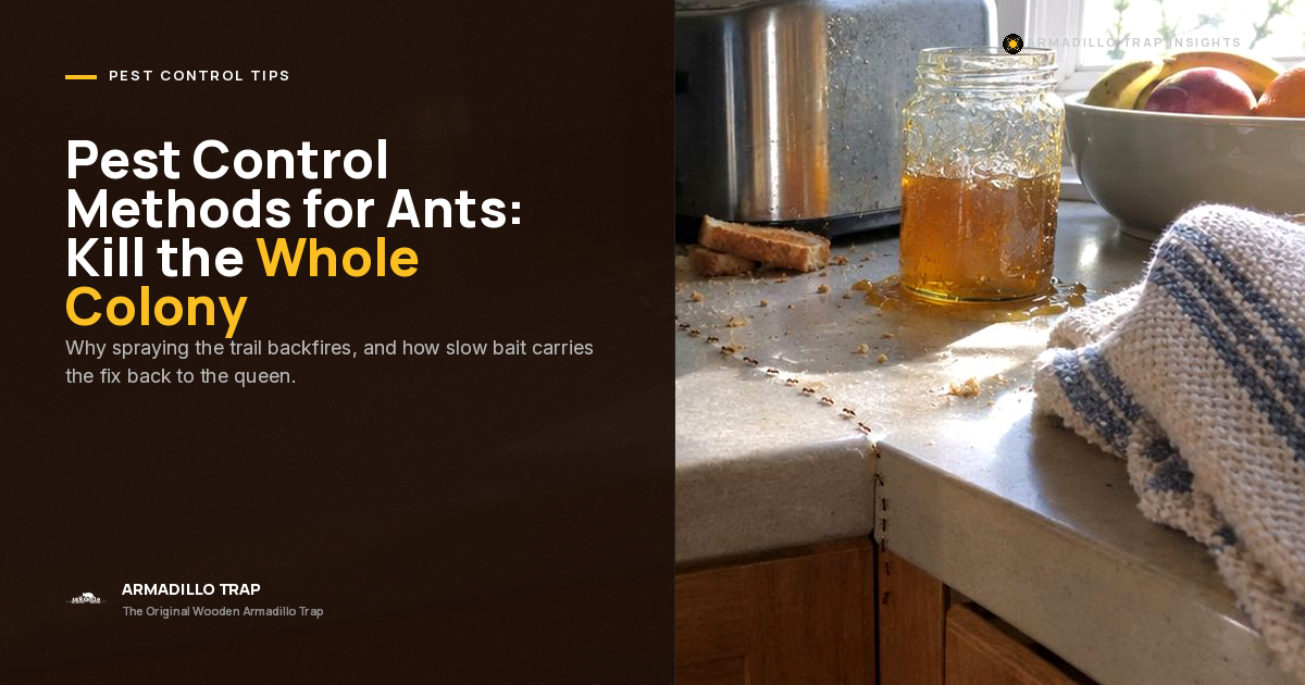 Pest Control Methods for Ants: How the Pros Kill the Whole Colony
